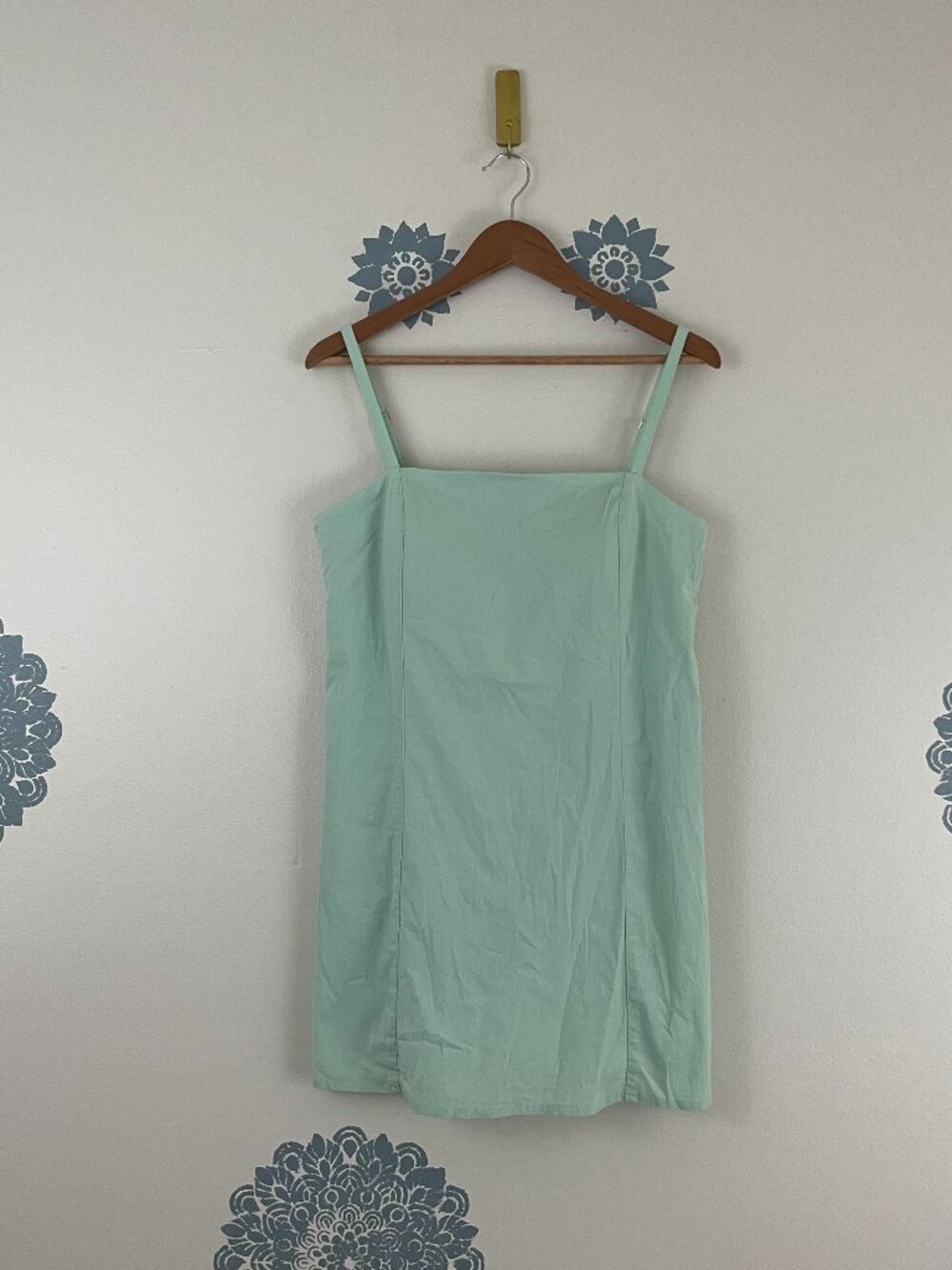 Abercrombie & Fitch Bra-Free Everyday Skort Dress in Mint Green Size Large